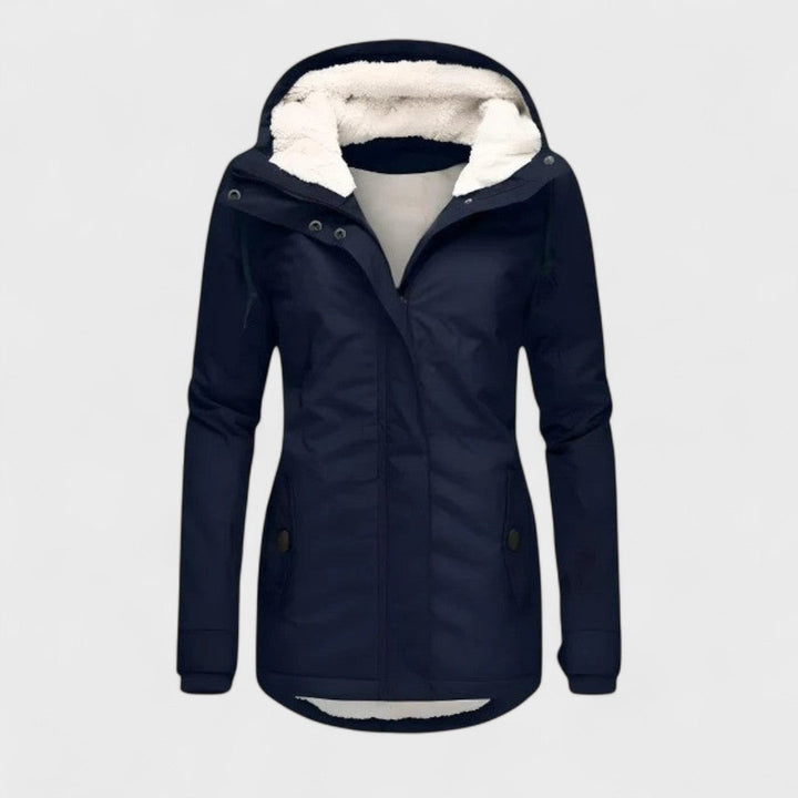 Parka longue intérieur polaire