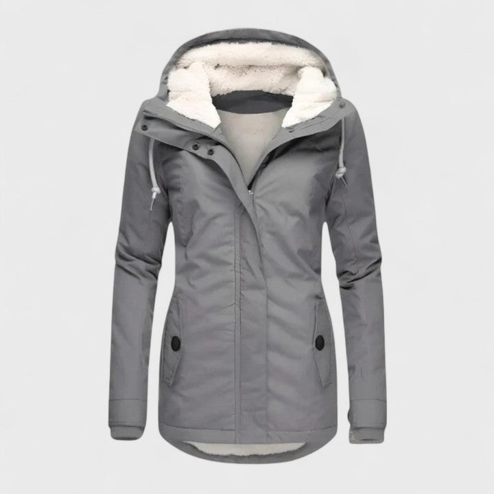 Parka longue intérieur polaire