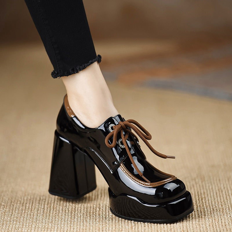 Escarpins à talons compensés