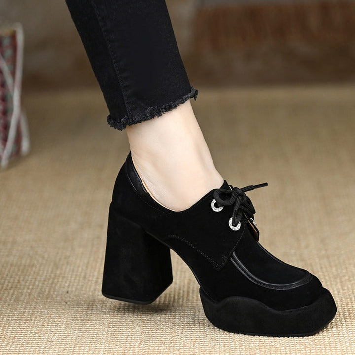 Escarpins à talons compensés