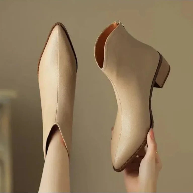 Bottes en cuir Adeline