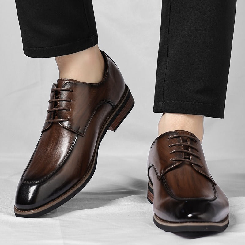Chaussures habillées en cuir véritable