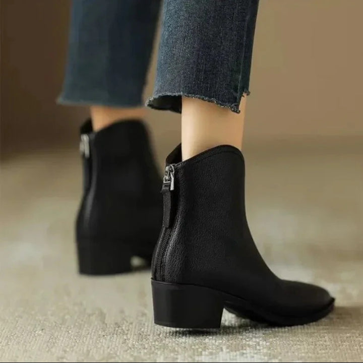 Bottes en cuir Adeline