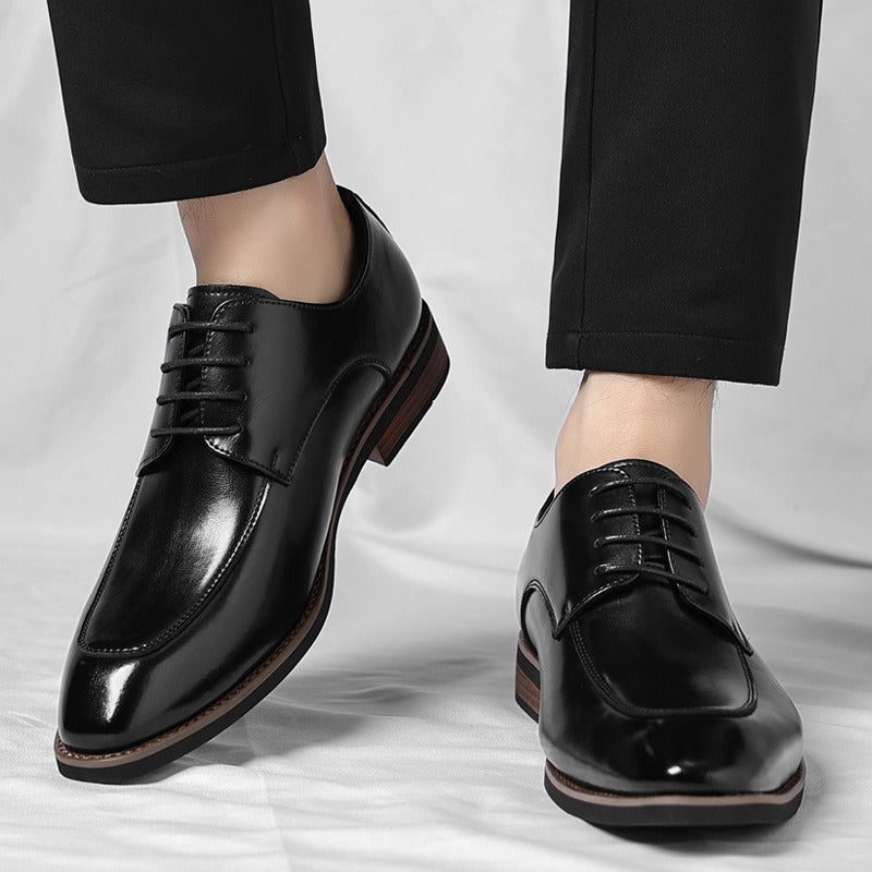 Chaussures habillées en cuir véritable