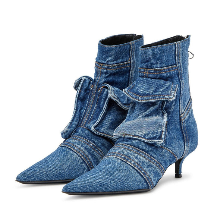 Bottes en denim
