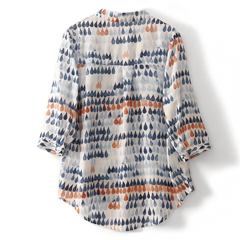 BLOUSE EN LIN AMERA