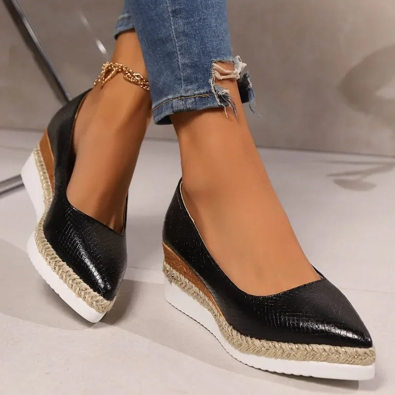 Talons compensés orthopédiques
