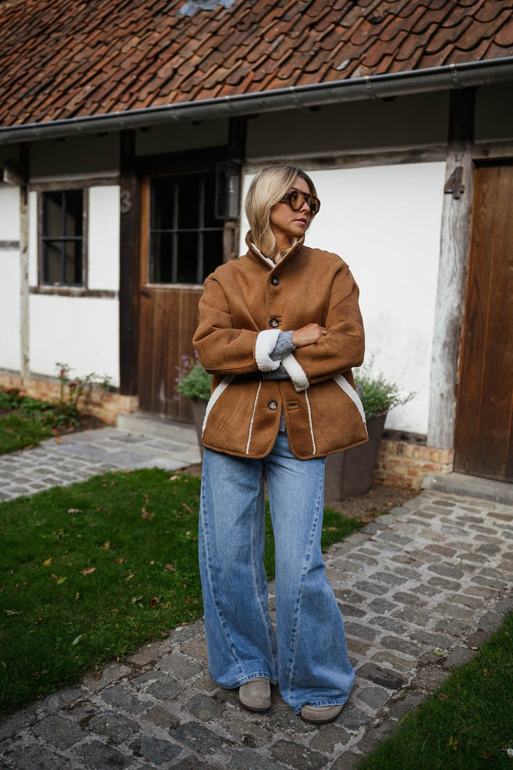 Veste réversible en polaire