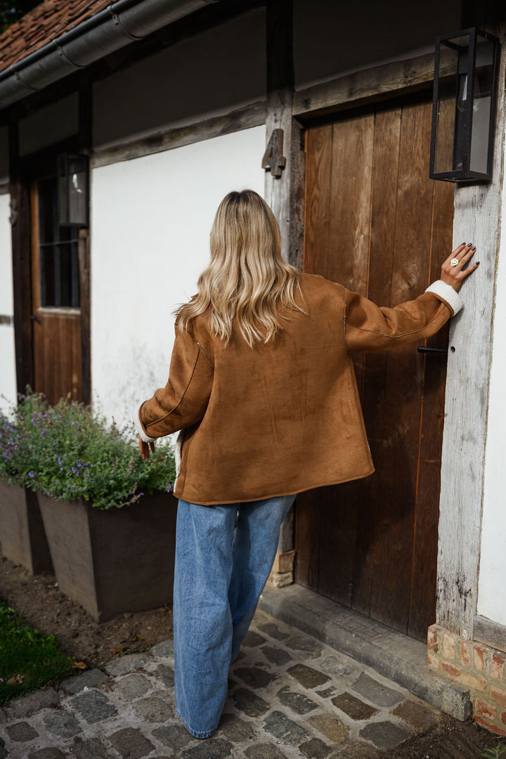 Veste réversible en polaire