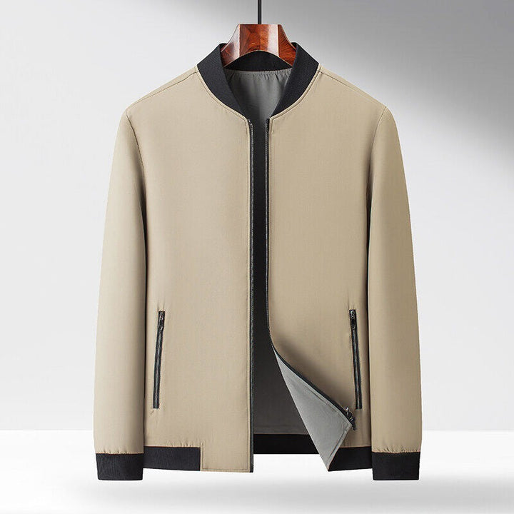 Blouson aviateur réversible bicolore