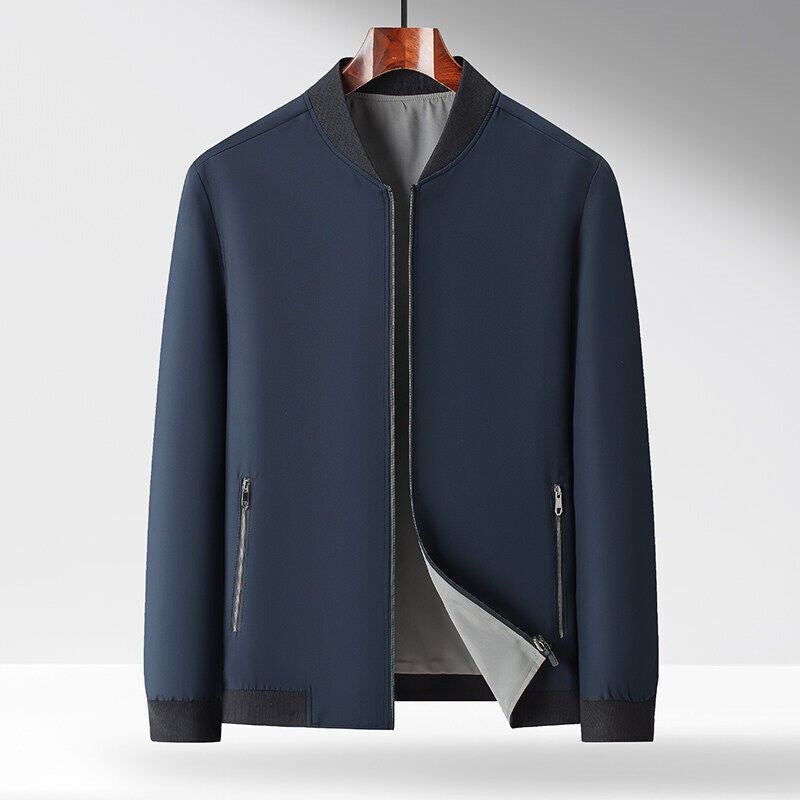 Blouson aviateur réversible bicolore