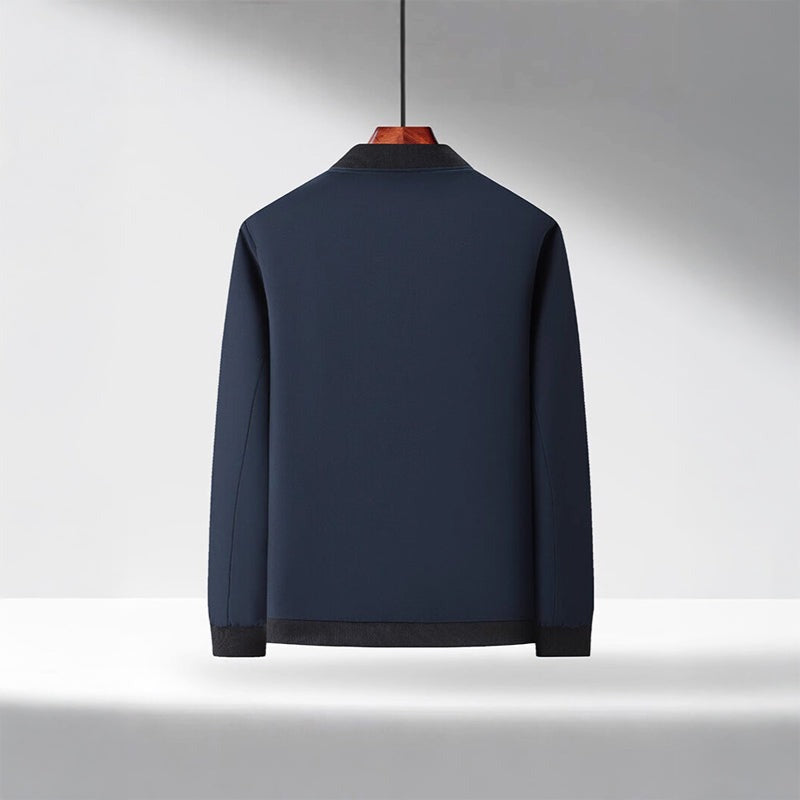 Blouson aviateur réversible bicolore