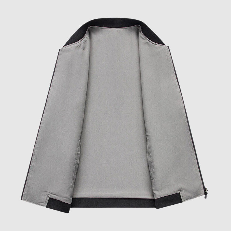 Blouson aviateur réversible bicolore