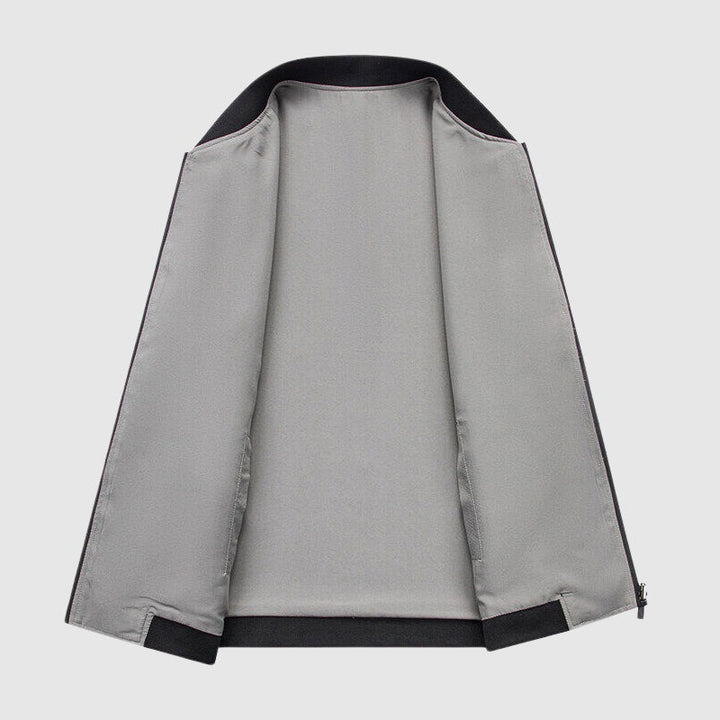 Blouson aviateur réversible bicolore