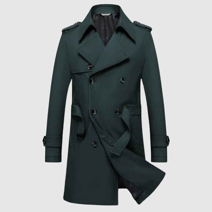 Manteau croisé intemporel