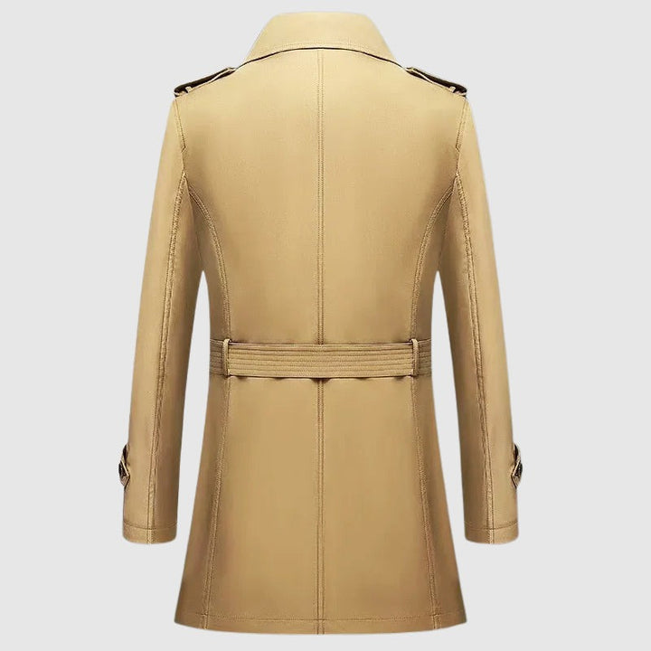 Manteau croisé intemporel