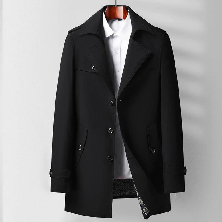 Trench-coat classique moderne pour homme