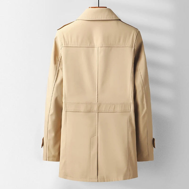 Trench-coat classique moderne pour homme