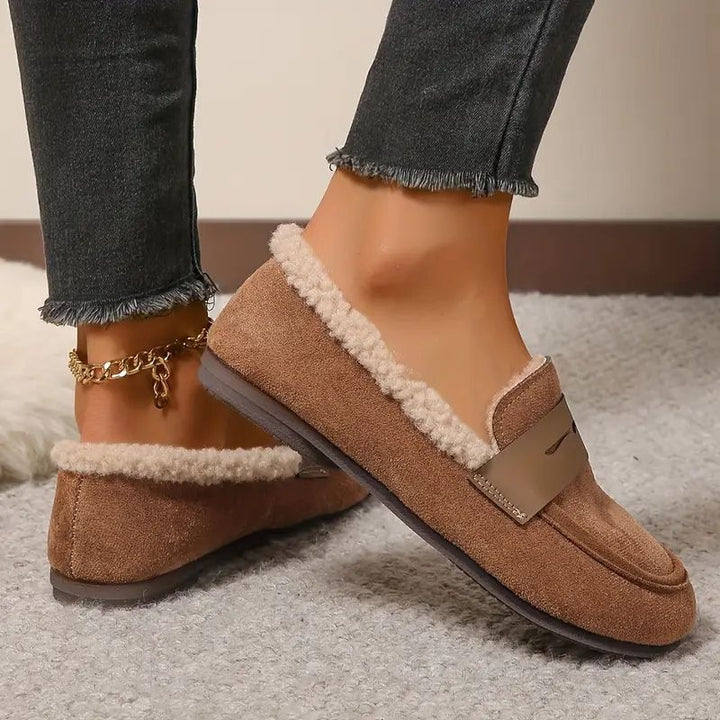 Mocassins en fourrure douillets