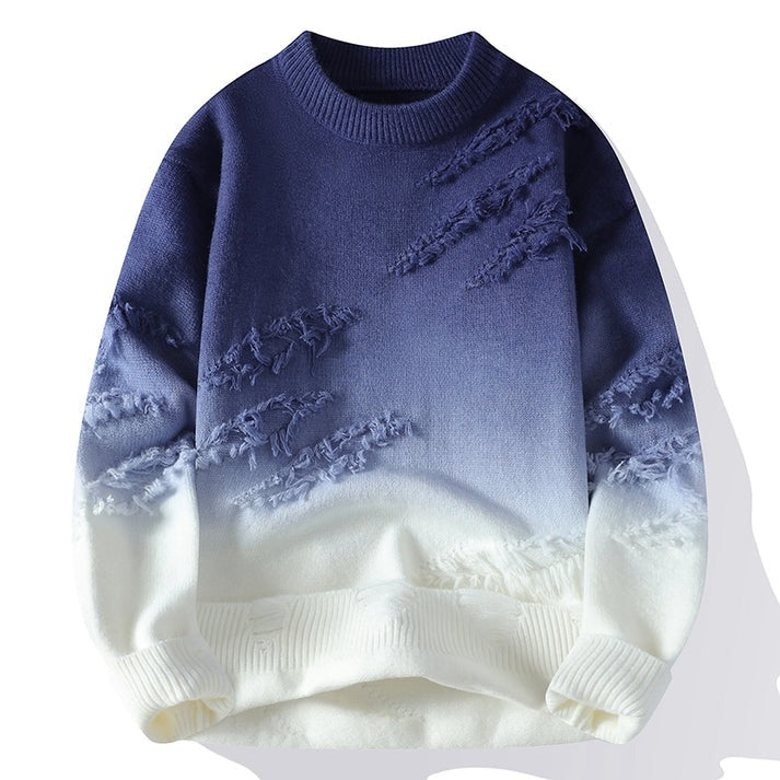 Pull tricot ombré