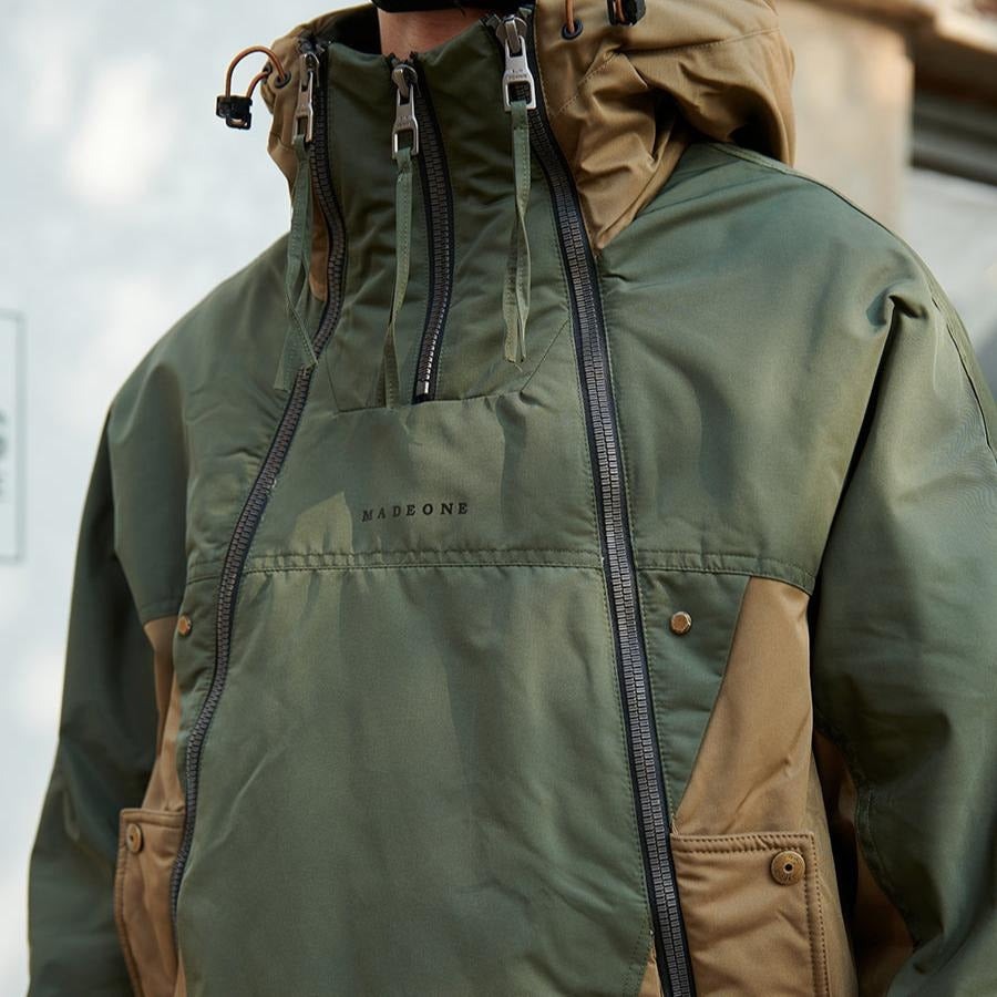Veste d'hiver quart de zip homme