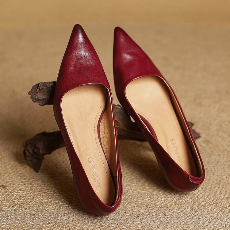 Escarpins Anok en cuir véritable