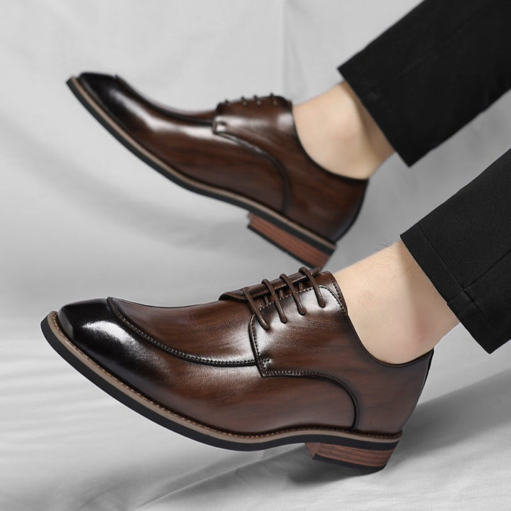 Chaussures habillées en cuir véritable