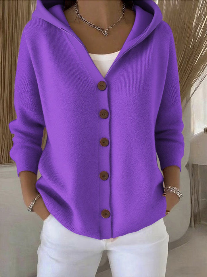 PATCHWORK HOODED VEST FOR WOMEN