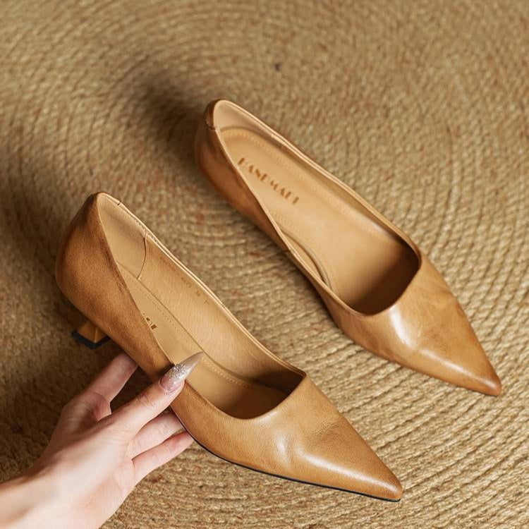 Escarpins Anok en cuir véritable