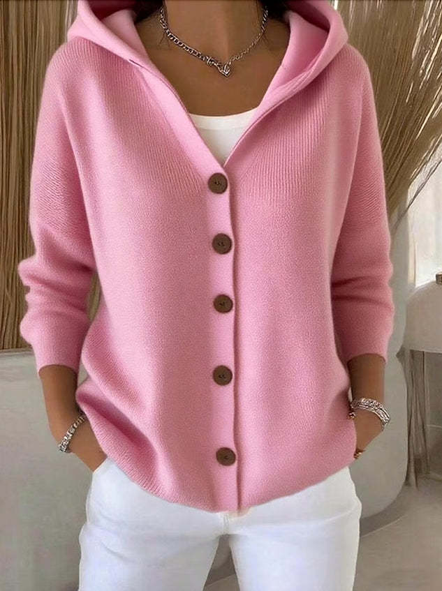 PATCHWORK HOODED VEST FOR WOMEN