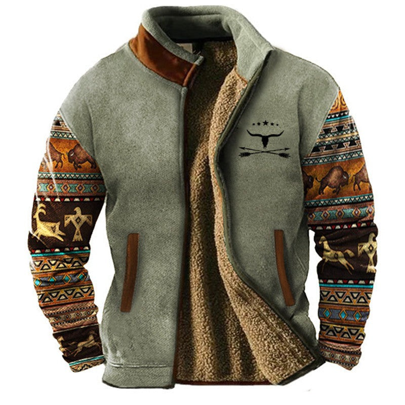 Veste polaire décontractée pour hommes