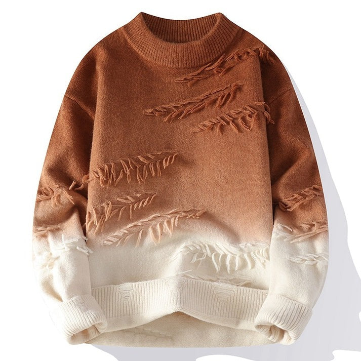 Pull tricot ombré