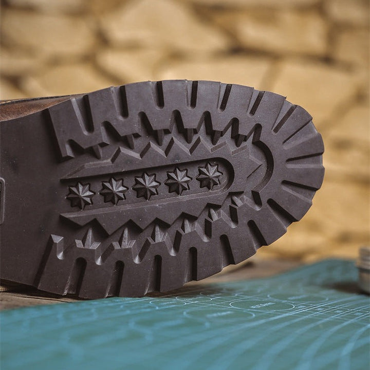 Bottes courtes en cuir Martin