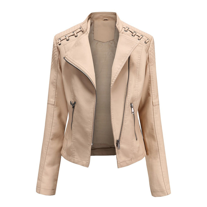 Marguerite™ | Chaqueta de moto acolchada asimétrica para mujer