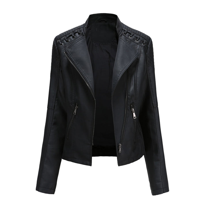 Marguerite™ | Chaqueta de moto acolchada asimétrica para mujer