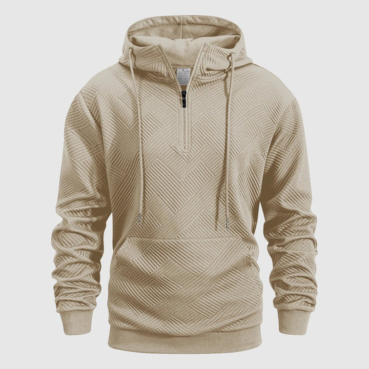 Sweat à capuche texturé