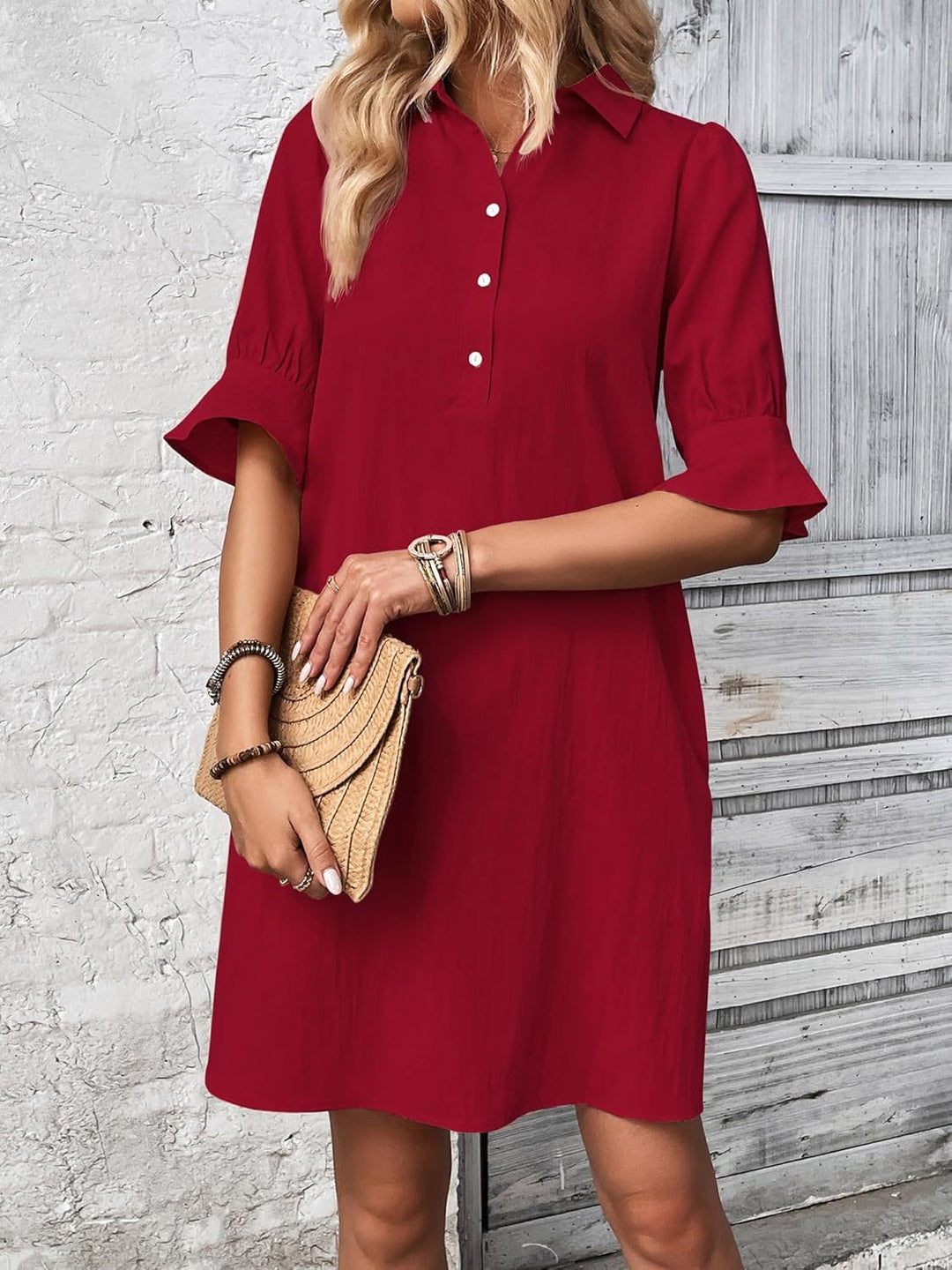 Rose | Elegant Dress with Ruffles