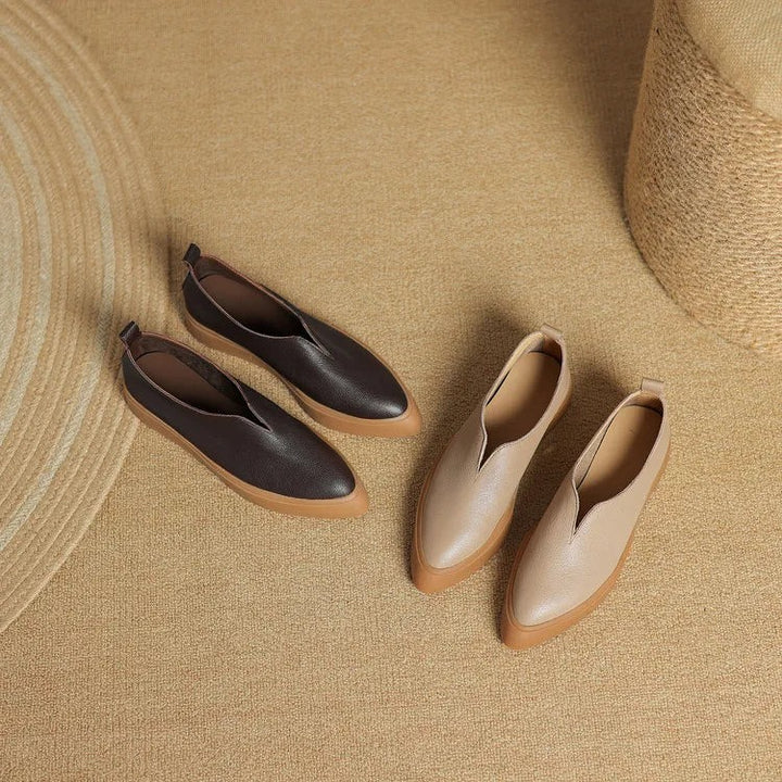 Mocassins en cuir premium