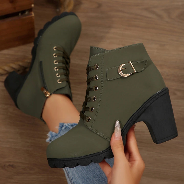 Bottines Monte-Claire à lacets