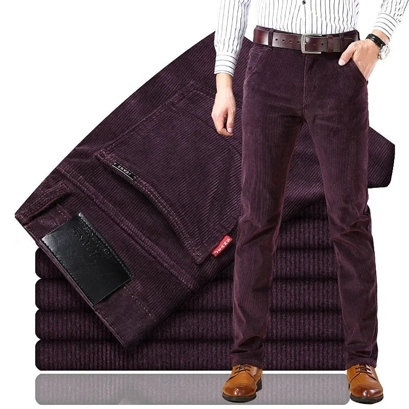 Pantalon en velours côtelé