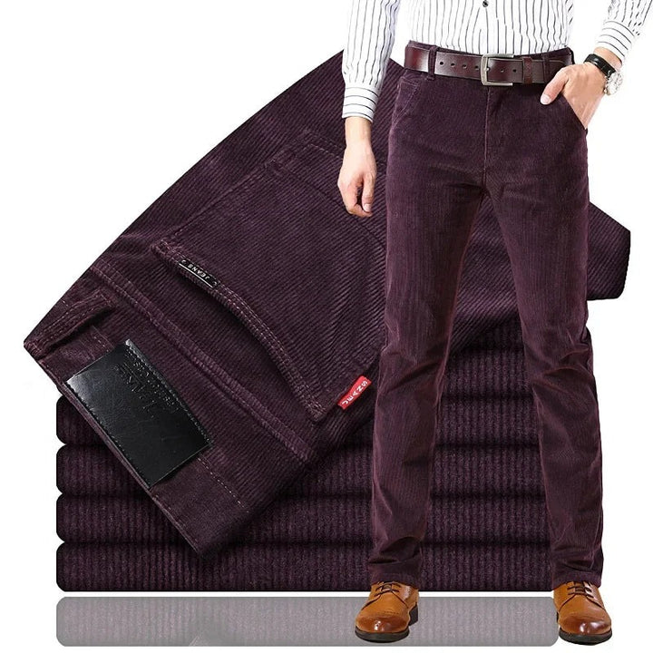 Pantalon en velours côtelé