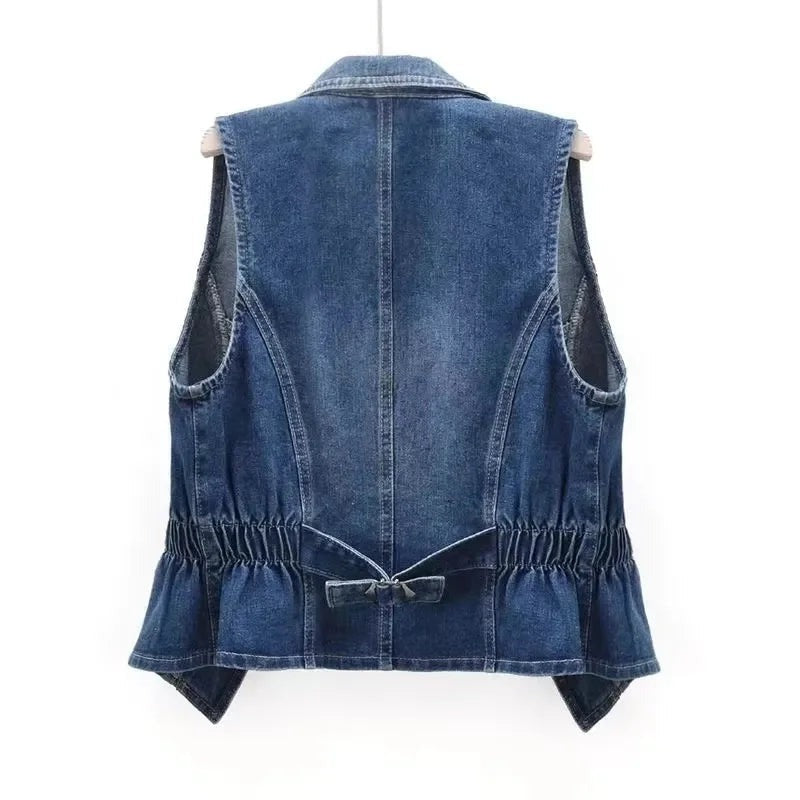 Gilet en jean Astoria