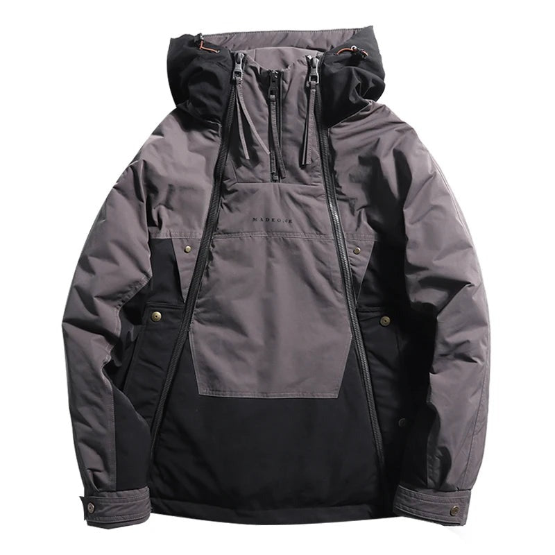 Veste d'hiver quart de zip homme