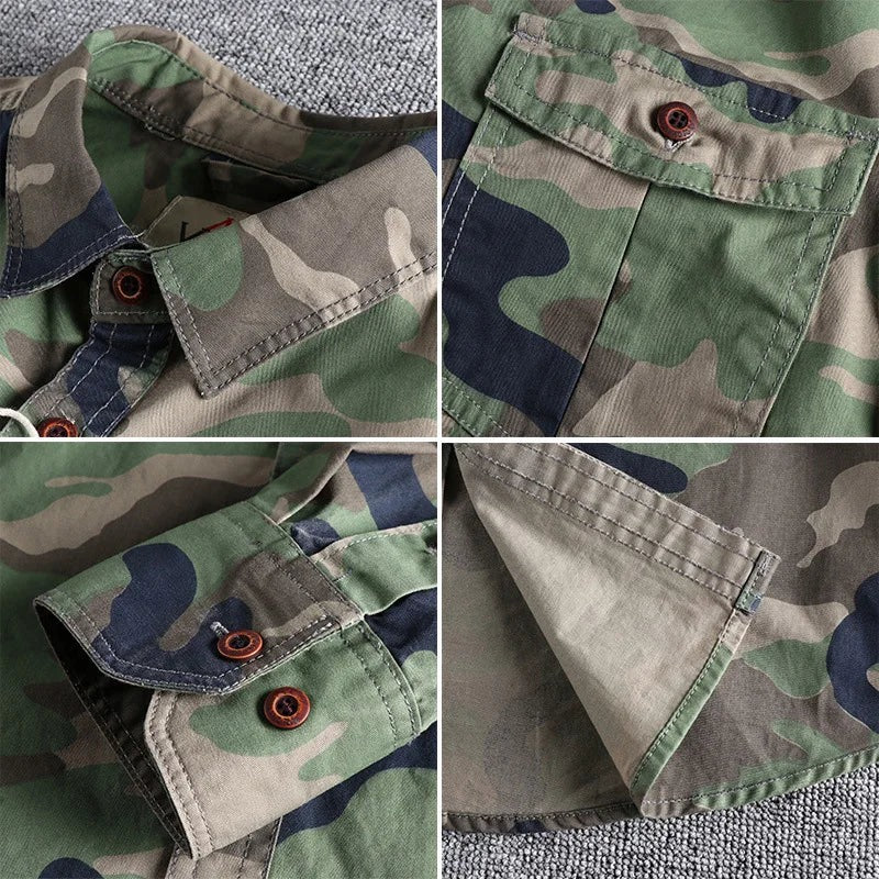 Veste camouflage militaire