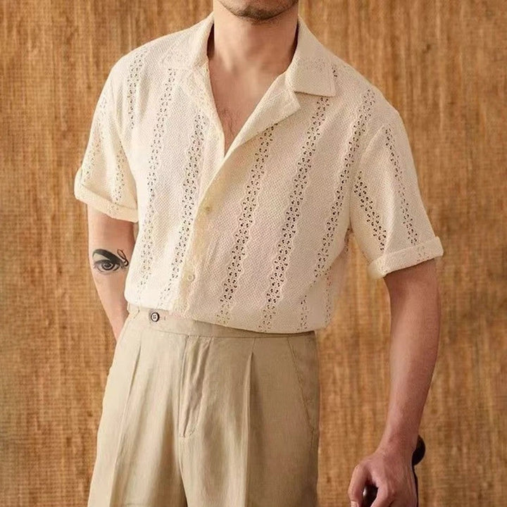 Chemise en coton tricoté Santiago