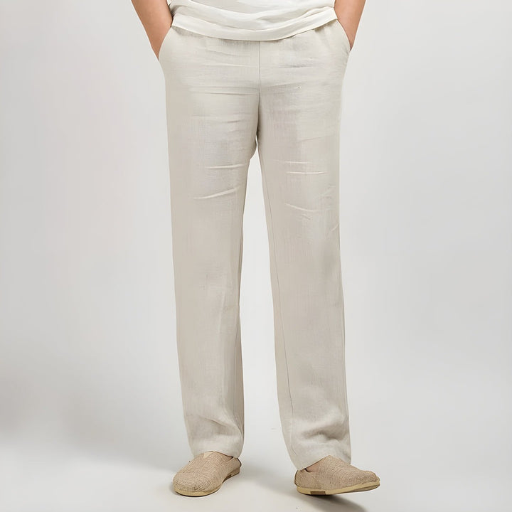 Pantalon en lin Hampton