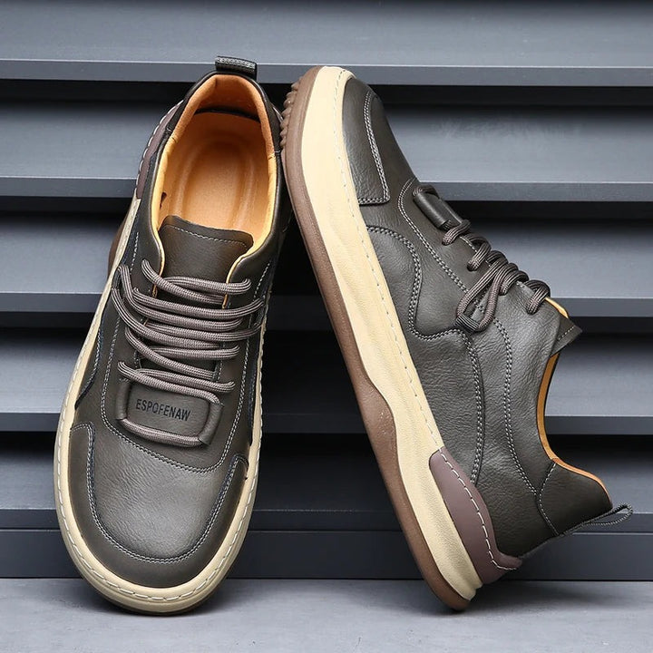 Chaussures en cuir véritable Paul Sibra