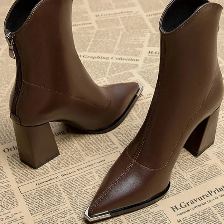 Chrome Toe Chelsea Boot