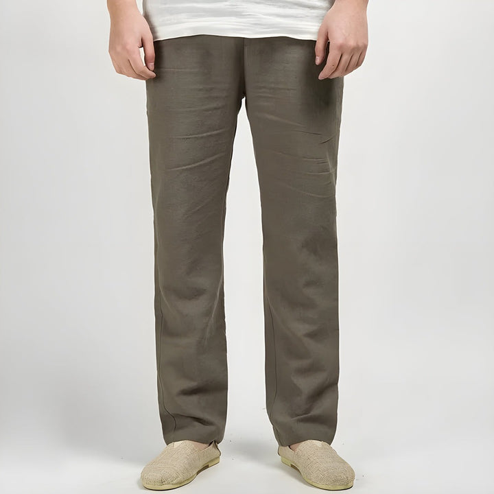 Pantalon en lin Hampton