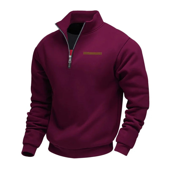 Sweat-shirt polaire décontracté pour homme